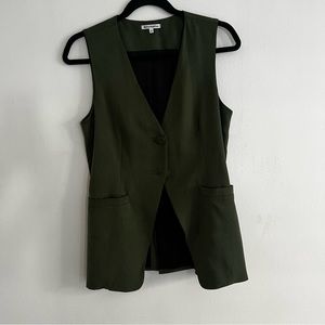 Reformation green vest